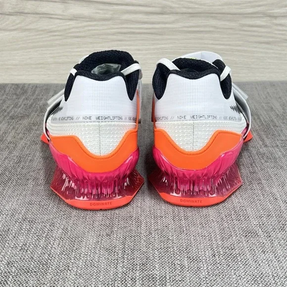 Nike Romaleos 4 SE 'Rawdacious' White Crimson Weightlifting DJ4487-121 Mens 13